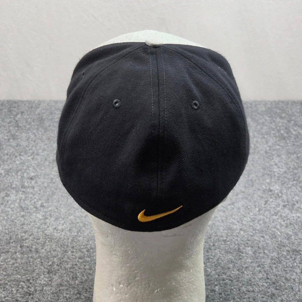 Wichita‎ State Shockers Nike Hat Gray Black WuShock Mascot NCAA Cap Sportswear